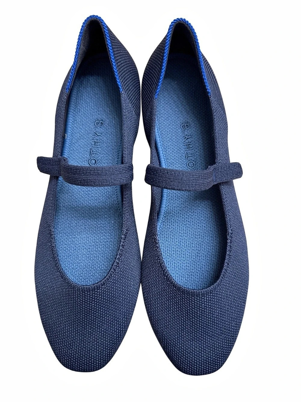 ROTHY’S SQUARE MARY JANE FLATS SIZE 8 - Picture 2 of 6